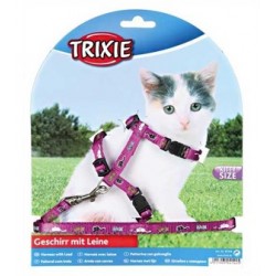 Trixie Geschirr Mit Leine Yavru Kedi Göğüs Tasması 28-33 Cm