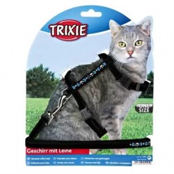 Trixie Kedi Göğüs Tasma Seti ve Sevk Kayışı 22-36cm/10mm