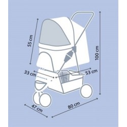 Trixie Kedi ve Köpek Gezdirme Arabası