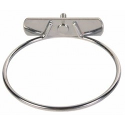 Trixie Paslanmaz Çelikten Vidalı Kuş Yemliği 600ml-12cm.