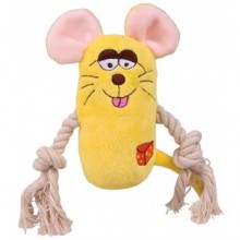 Trixie Peluş İpli Sesli Köpek Oyuncağı 13cm