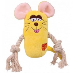 Trixie Peluş İpli Sesli Köpek Oyuncağı 13cm Trixie Peluş İpli Sesli Köpek Oyuncağı 13cm