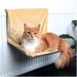 Trixie Peluş Radyatör Kedi Yatağı 47x30x27cm Bej
