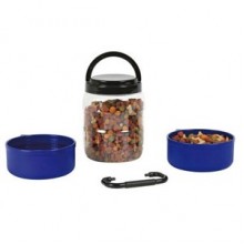 Trixie Pet Seyahat Seti 2 kap+1 Plastik Kavanoz