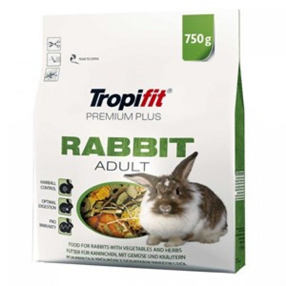 Tropifit Premium Plus Tavşan Yemi 750 Gr