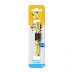 Tweety Zilli Kedi Tasması 20-30cm Sarı Tweety Zilli Kedi Tasması 20-30cm Sarı