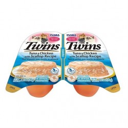 Ciao Twins Deniz Taraklı ve Tavuklu Kedi Ödül Jölesi 2 x 35 Gr Ciao Twins Deniz Taraklı ve Tavuklu Kedi Ödül Jölesi 2 x 35 Gr