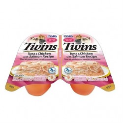 Ciao Twins Somonlu ve Tavuklu Kedi Ödül Jölesi 2 x 35 Gr
