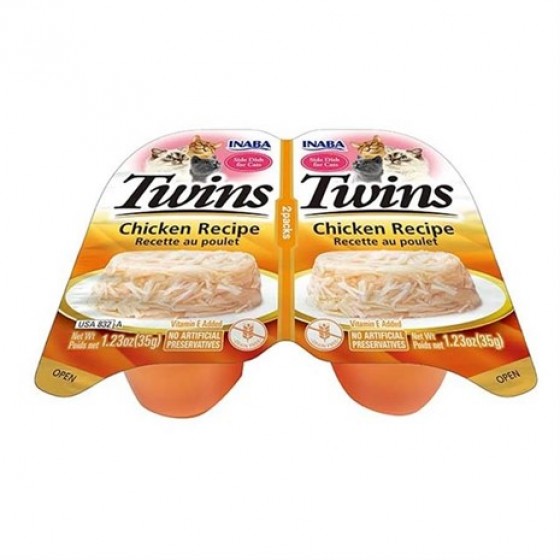 Ciao Twins Tavuklu Kedi Ödül Jölesi 2 x 35 Gr