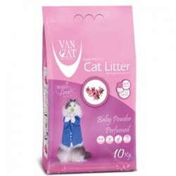 Van Cat Baby Powder Parfümlü İnce Kedi Kumu 10 Kg Van Cat Baby Powder Parfümlü İnce Kedi Kumu 10 Kg