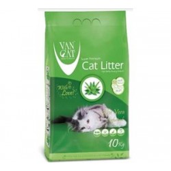 Van Cat Aloe Vera Kokulu İnce Taneli Kedi Kumu 10 Kg