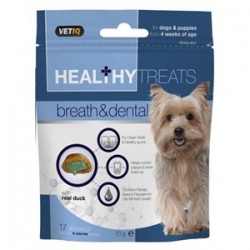 Vetiq Breath Dental Ağız Bakımı Köpek Ödülü 70gr Vetiq Breath Dental Ağız Bakımı Köpek Ödülü 70gr