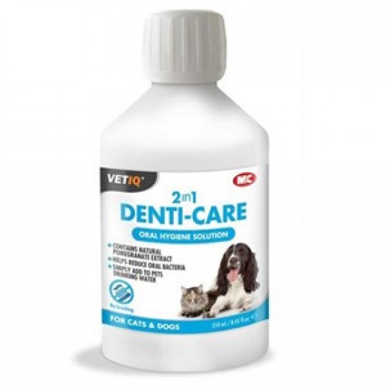 Vetiq Denti-Care Kedi&Köpek Için Ağiz Ve Diş Bakim Solüsyonu 250 ml