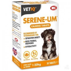 Vetiq Serene-Um Kedi Ve Köpekler Için Sakinleştirici Tablet 30 AdeT Vetiq Serene-Um Kedi Ve Köpekler Için Sakinleştirici Tablet 30 AdeT