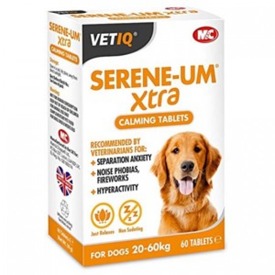 Vetiq Serene-Um Xtra Köpekler Için Sakinleştirici Tablet 60 Ade