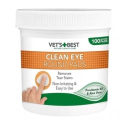 Vets Best Kedi ve Köpek Göz Temizleme Parmak Pedi 100lü