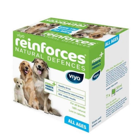 Viyo Reinforces Köpekler İçin Ek Besin Takviyesi 7x30 ml