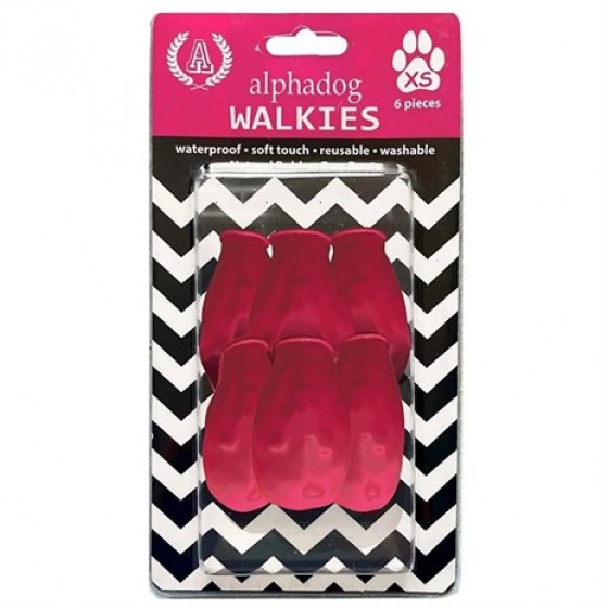 Walkies Köpek Galoşu Medium Kırmızı