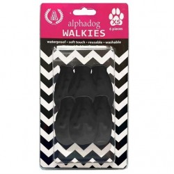 Walkies Köpek Galoşu Patik Large Siyah