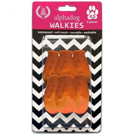 Walkies Köpek Galoşu XS Turuncu