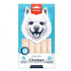 Wanpy Tavuklu Krema Köpek Ödülü 5x14 gr