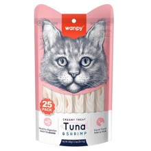 Wanpy Ton&Karidesli Krema Kedi Ödülü 25*14 gr Wanpy Ton&Karidesli Krema Kedi Ödülü 25*14 gr