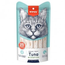 Wanpy Ton&Morina Balıklı Krema Kedi Ödülü 25*14 gr Wanpy Ton&Morina Balıklı Krema Kedi Ödülü 25*14 gr