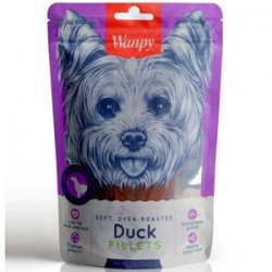 Wanpy Yumuşak Ördek Filetoları Köpek Ödülü 100gr Wanpy Yumuşak Ördek Filetoları Köpek Ödülü 100gr