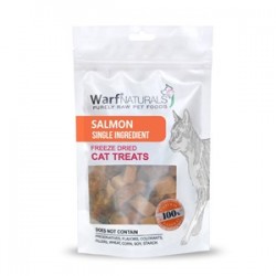 Warf Freeze Dry Doğal Kedi Ödülü Somonlu 40 GR Warf Freeze Dry Doğal Kedi Ödülü Somonlu 40 GR