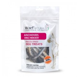 Warf Freeze Dry Doğal Köpek Ödülü Hamsili 40 GR Warf Freeze Dry Doğal Köpek Ödülü Hamsili 40 GR