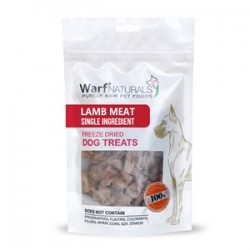 Warf Freeze Dry Doğal Köpek Ödülü Kuzu Etli 40 GR Warf Freeze Dry Doğal Köpek Ödülü Kuzu Etli 40 GR