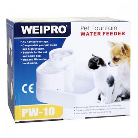 Weipro Pw-10 Otomatik Kedi ve Köpek Suluğu