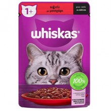 Whiskas Biftekli Yetişkin Konserve Kedi Maması 85 gr