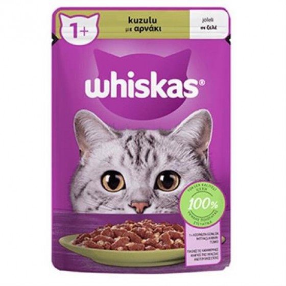 Whiskas Kuzulu Yetişkin Konserve Kedi Maması 85 Gr