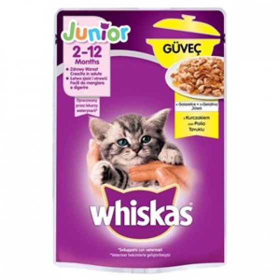 Whiskas Güveç Yavru Kedi Konservesi 85gr