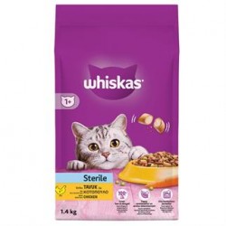 Whiskas Steriled Kısırlaştırılmış Kedi Maması 1,4 Kg Whiskas Steriled Kısırlaştırılmış Kedi Maması 1,4 Kg