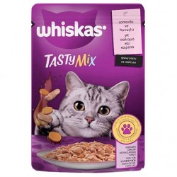 Whiskas TastyMix Somonlu Havuçlu Kedi Maması 85 gr Whiskas TastyMix Somonlu Havuçlu Kedi Maması 85 gr
