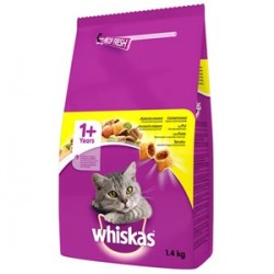 Whiskas Tavuklu Kuru Kedi Maması 1,4 Kg