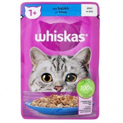 Whiskas Ton Balıklı Jöleli Kedi Konserve Maması 85 gr Whiskas Ton Balıklı Jöleli Kedi Konserve Maması 85 gr