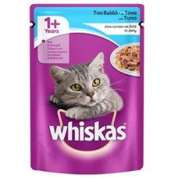 Whiskas Ton Balıklı Jöleli Kedi Konserve Maması 85 gr Whiskas Ton Balıklı Jöleli Kedi Konserve Maması 85 gr