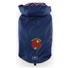 Zampa Çift Taraflı İnce Köpek Yağmurluğu Lacivert Small