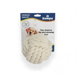 Zampa Örgü Top Köpek Oyuncağı 8 cm Zampa Örgü Top Köpek Oyuncağı 8 cm