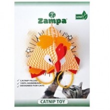 Zampa Tavuk Desenli Kumaş Kedi Oltası