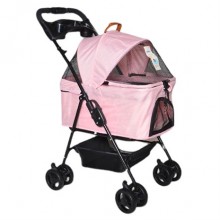 Zampa Verstappen Kedi ve Köpek Arabası 45x64x96 cm Pembe Zampa Verstappen Kedi ve Köpek Arabası 45x64x96 cm Pembe