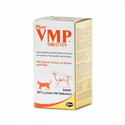Zoetis VMP Kedi ve Köpek Vitamin Mineral Protein Komplaxi 50 Tablet Zoetis VMP Kedi ve Köpek Vitamin Mineral Protein Komplaxi 50 Tablet
