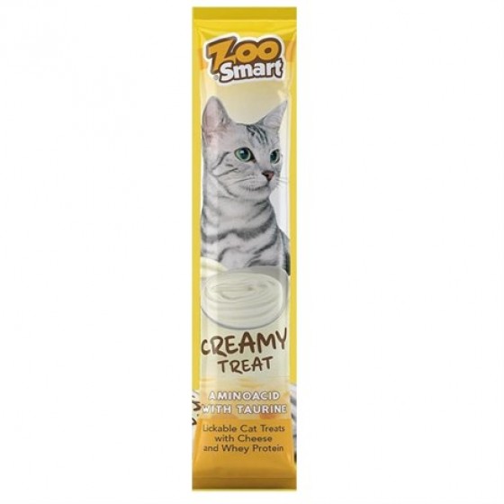 ZooSmart Creamy Treat Peynirli Kedi Ödülü 4x15 Gr